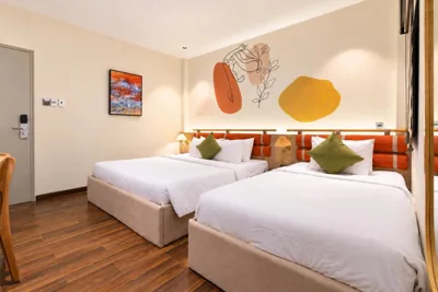 豪华双床房 — Nicecy Hotel - Le Lai Street